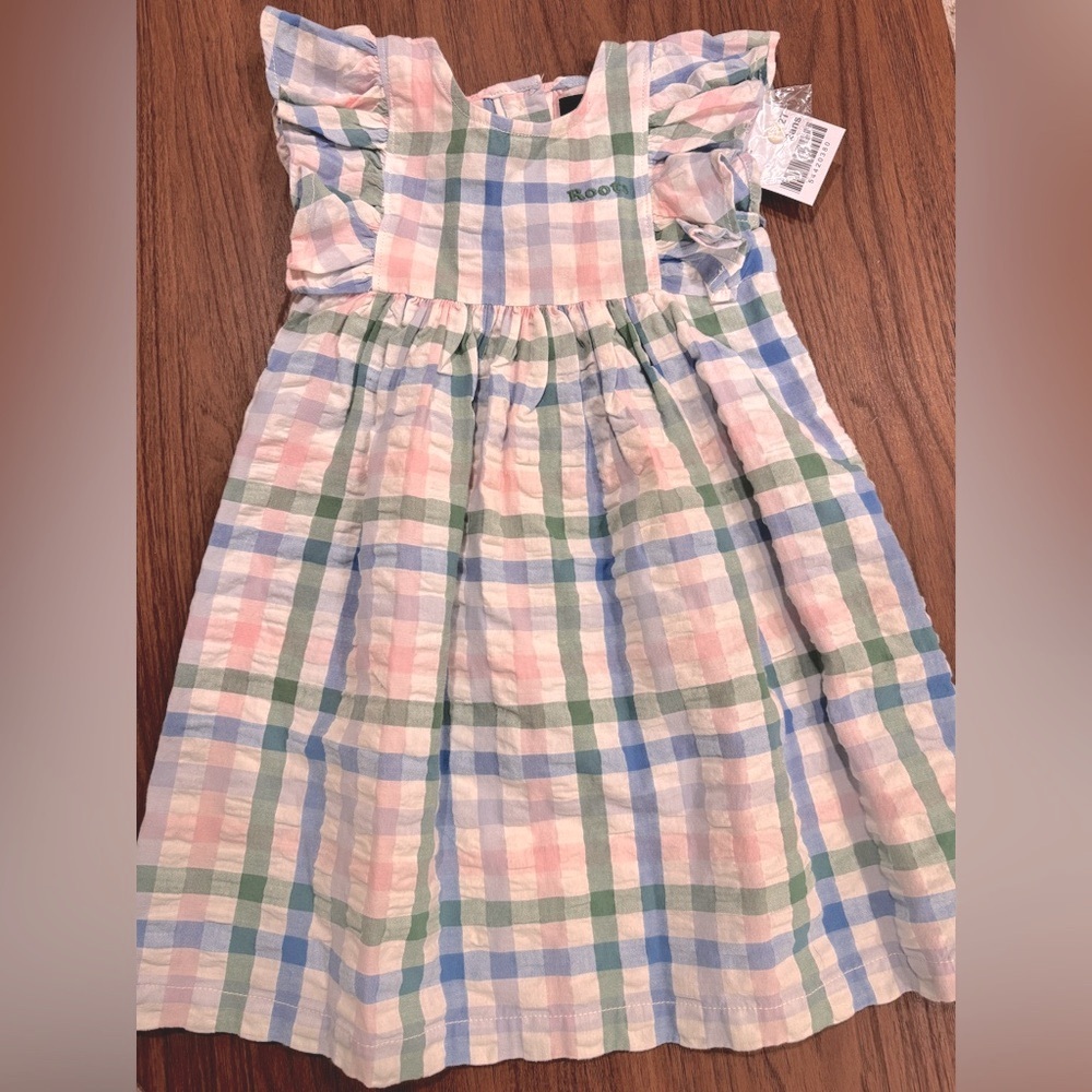 Roots Kids Pastel Plaid Dress